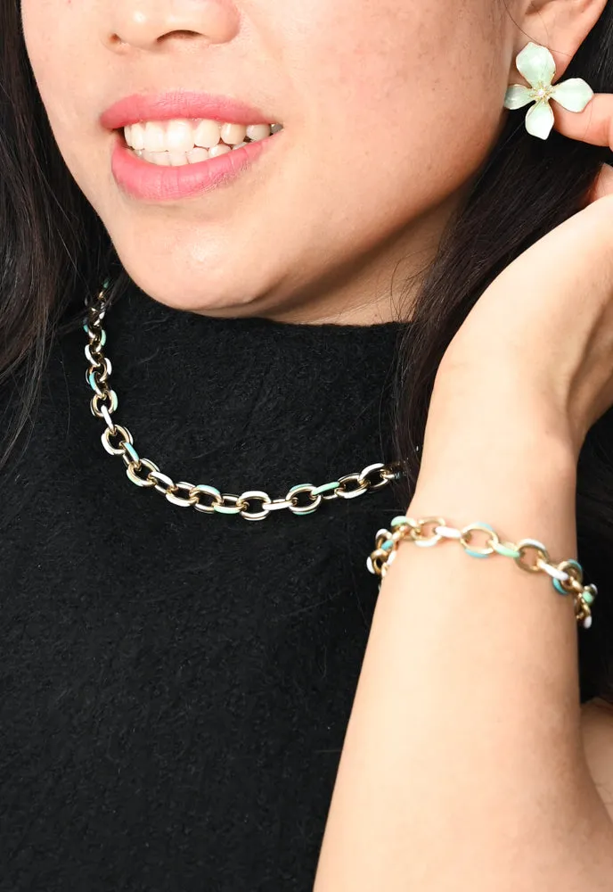 Kindred Hope Necklace in Shades of Mint sold by Starfish Project product image thumbnail 2