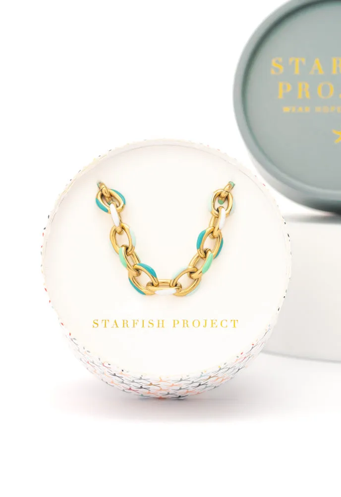 Kindred Hope Necklace in Shades of Mint sold by Starfish Project product image thumbnail 3