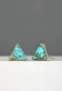 Ellie Triangle Turquoise Studs sold by Starfish Project