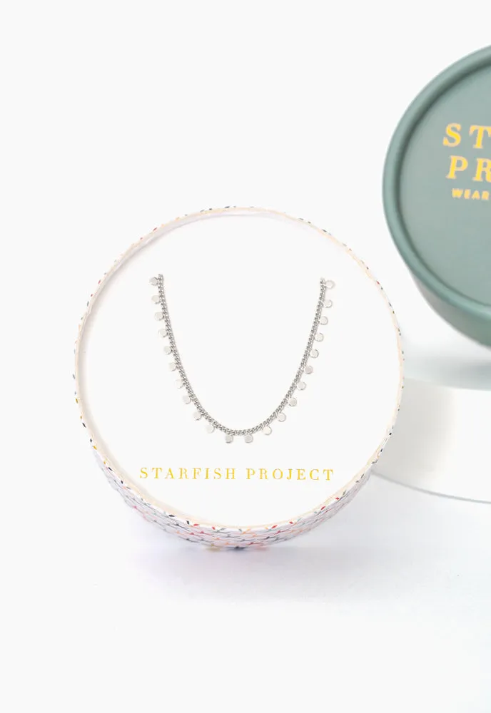 Joyful Radiance Necklace in Silver sold by Starfish Project product image thumbnail 3