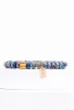 Emperor Blue Beaded Bracelet sold by Starfish Project