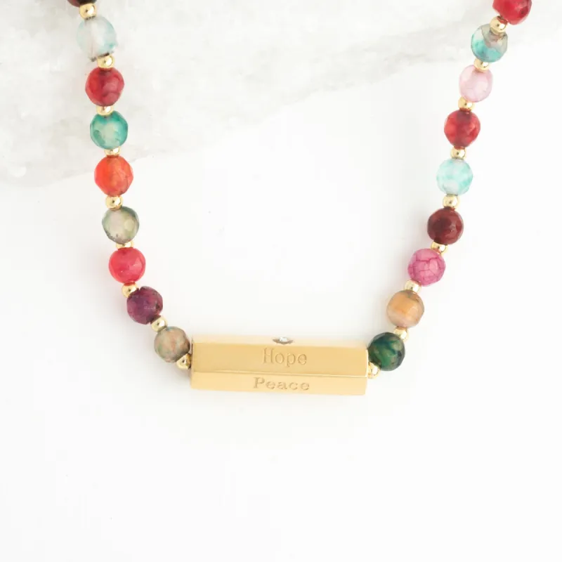 Advent Hope Necklace made by Starfish Project
