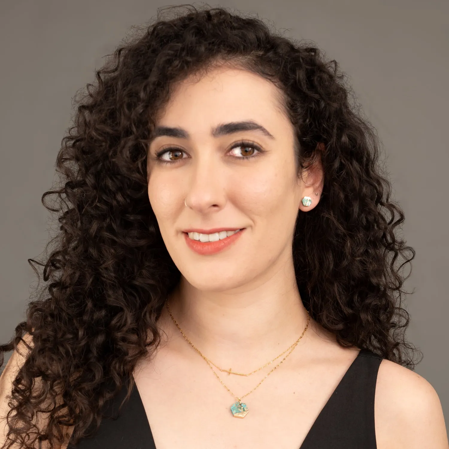 Radiant Cross Necklace in Gold sold by Starfish Project product image thumbnail 2