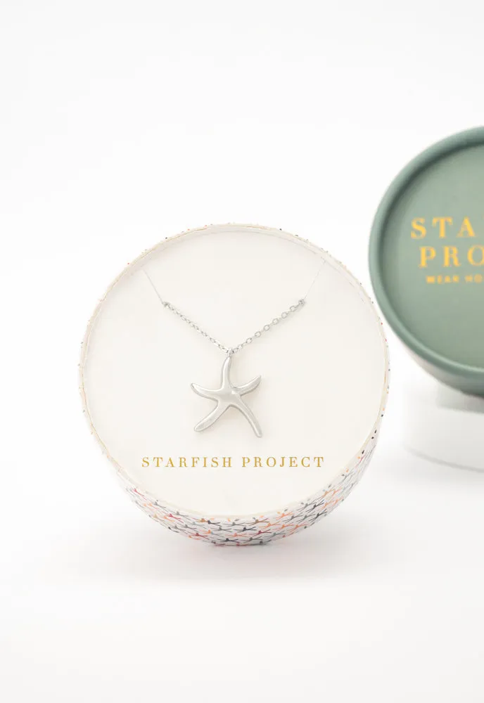 Starfish Hope Necklace in Sterling Silver sold by Starfish Project product image thumbnail 3