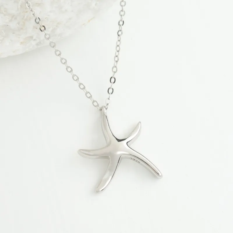 Starfish Hope Necklace in Sterling Silver sold by Starfish Project