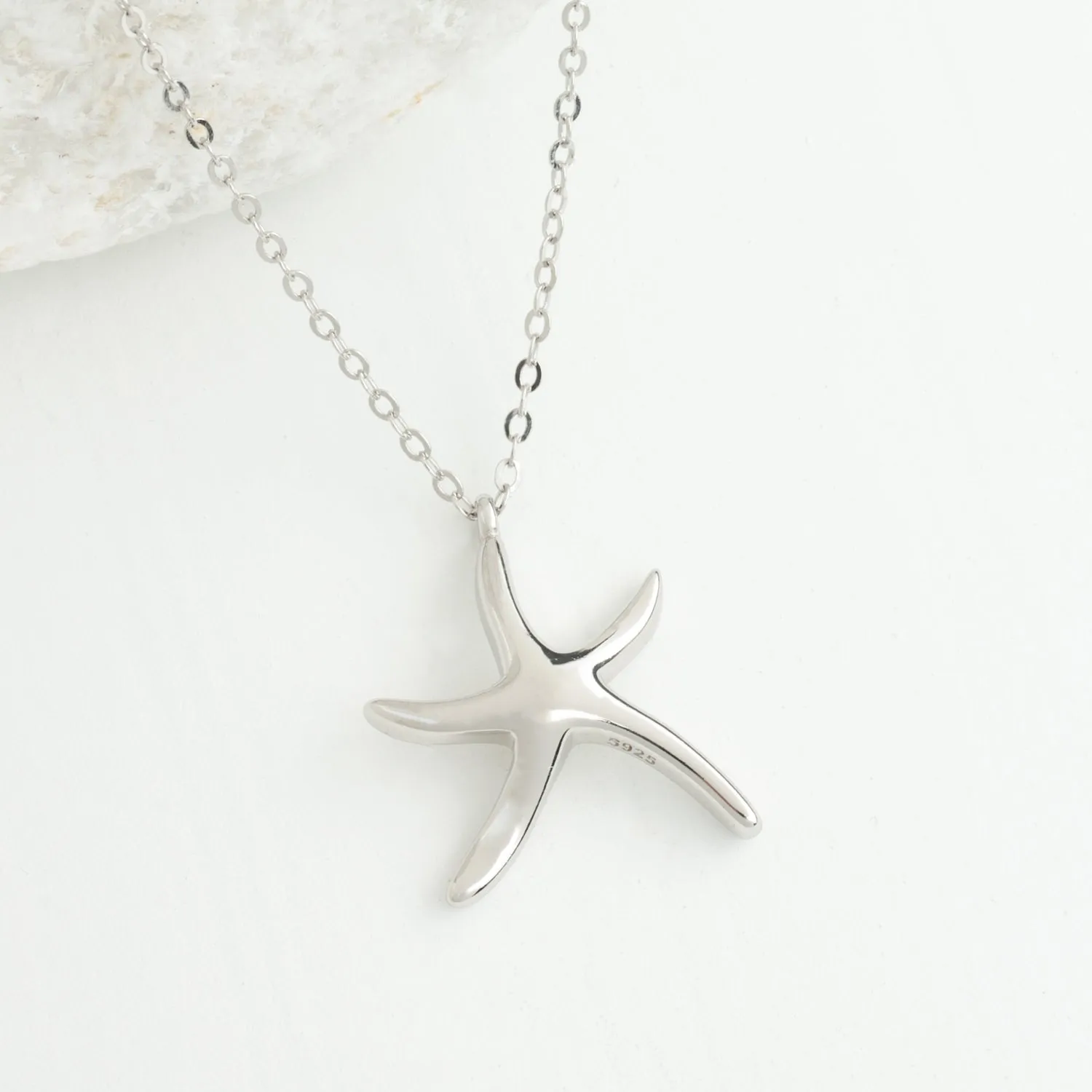 Starfish Hope Necklace in Sterling Silver sold by Starfish Project