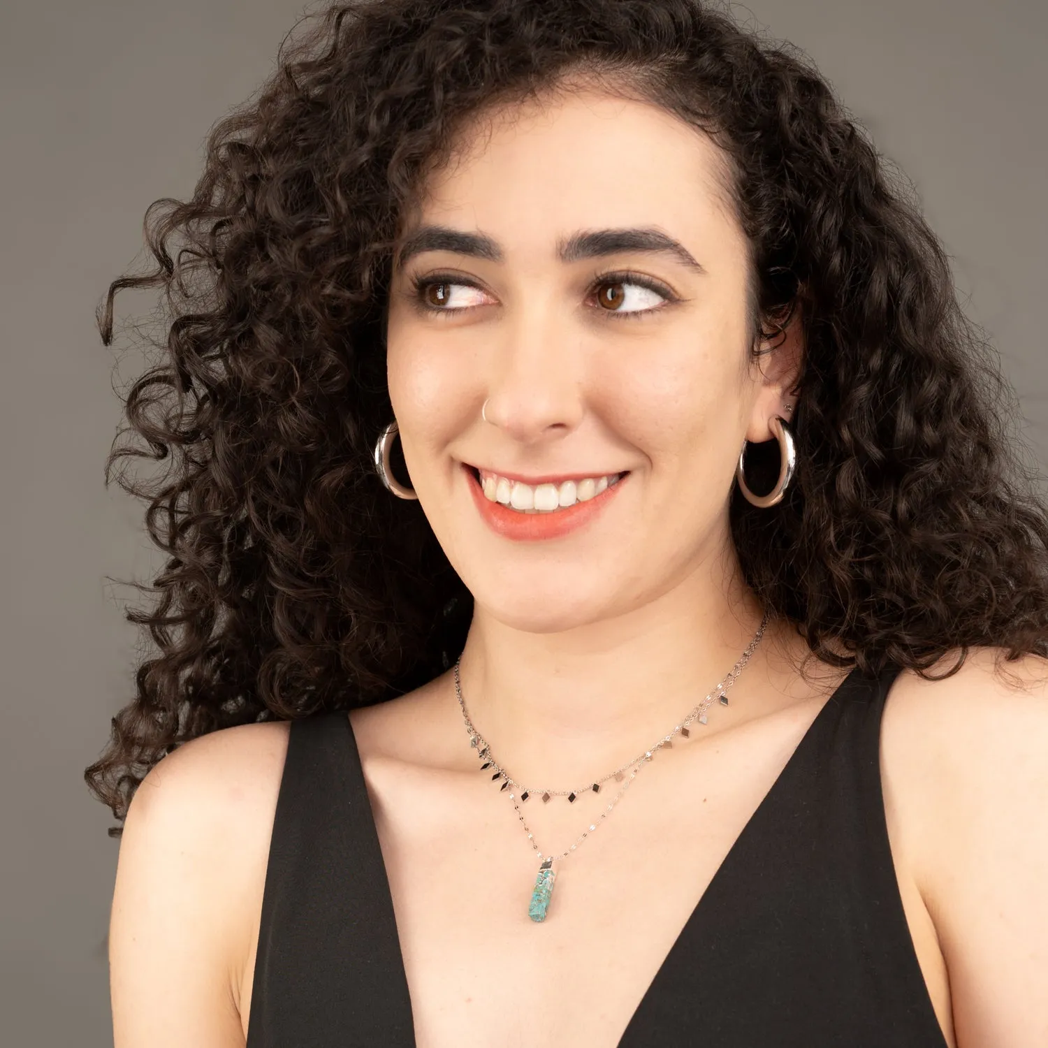 Silver Grace Hoops sold by Starfish Project product image thumbnail 2