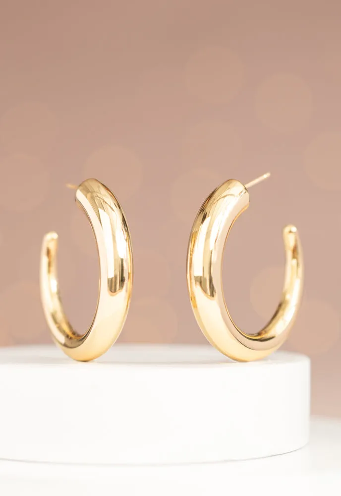 Golden Grace Hoops sold by Starfish Project product image thumbnail 5