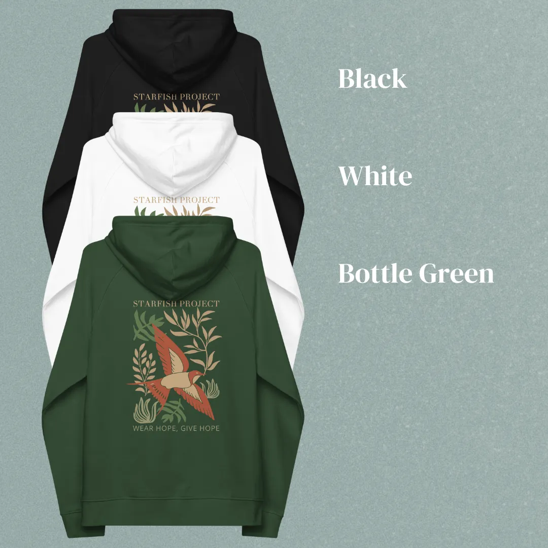 Fall Unisex Eco Raglan Hoodie LIMITED EDITION sold by Starfish Project product image thumbnail 2