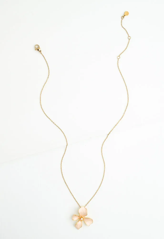 Hope in Bloom Necklace in Misty Rose sold by Starfish Project product image thumbnail 4