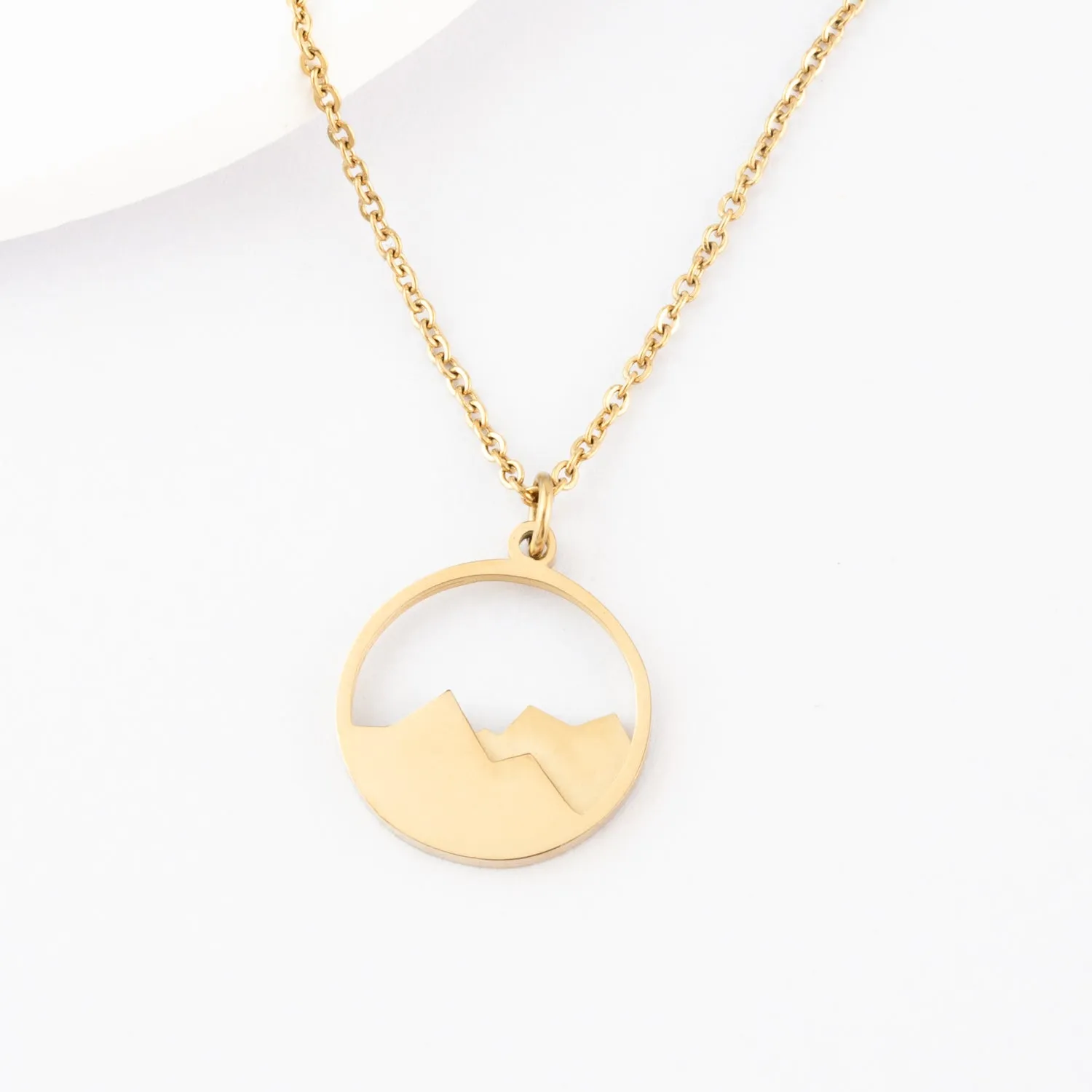 Elevation Necklace in Gold sold by Starfish Project