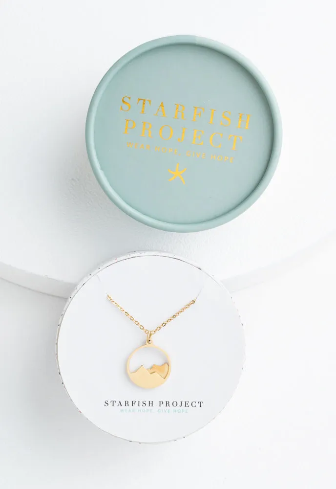 Elevation Necklace in Gold sold by Starfish Project product image thumbnail 3