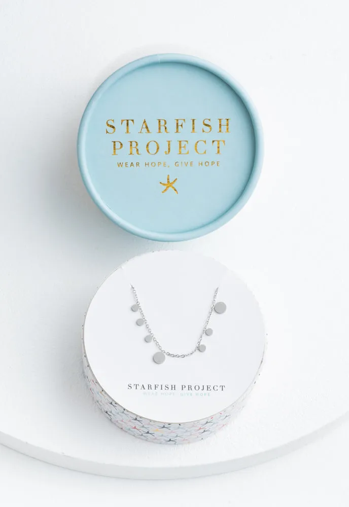 Confetti Silver Necklace sold by Starfish Project product image thumbnail 3