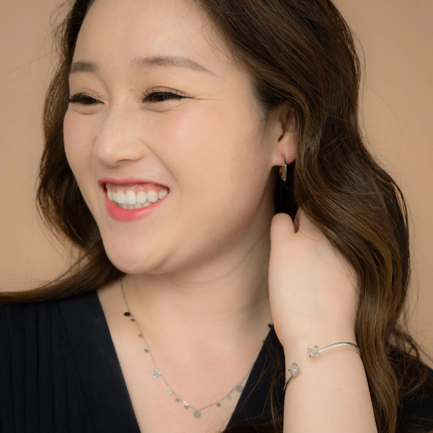 Confetti Silver Necklace sold by Starfish Project product image thumbnail 2