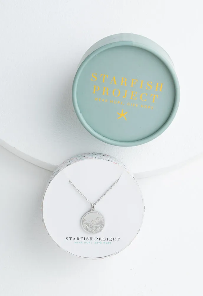 Ocean Adventure Necklace in Silver sold by Starfish Project product image thumbnail 4