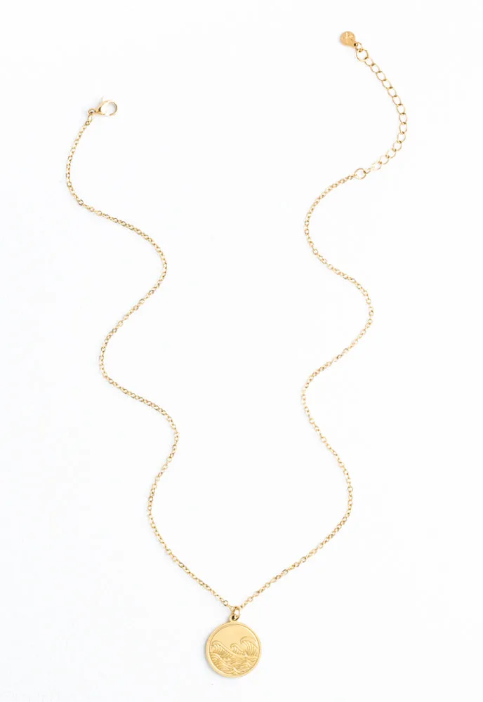 Ocean Adventure Necklace in Gold sold by Starfish Project product image thumbnail 4