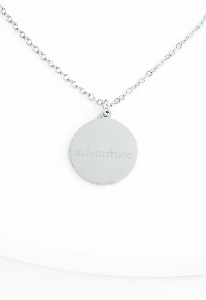 Mountain Adventure Necklace in Silver sold by Starfish Project product image thumbnail 5