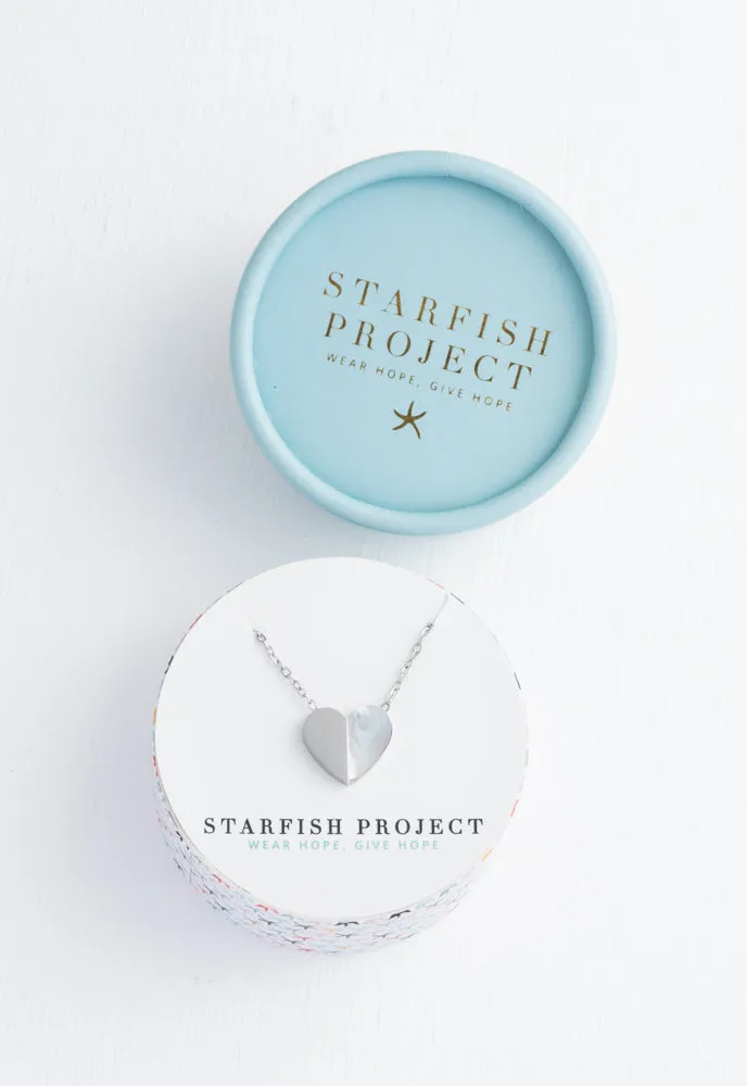 Give Hope Necklace in Silver sold by Starfish Project product image thumbnail 4