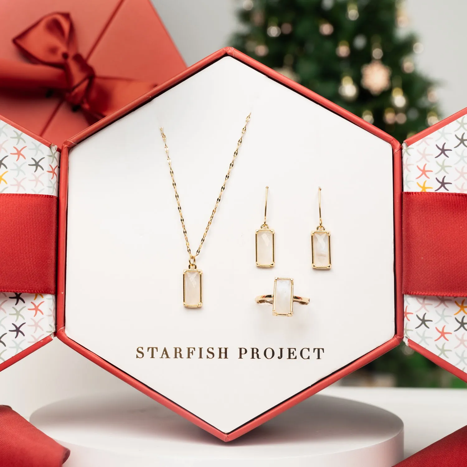 Moonlit Grace Gift Set in Gold sold by Starfish Project