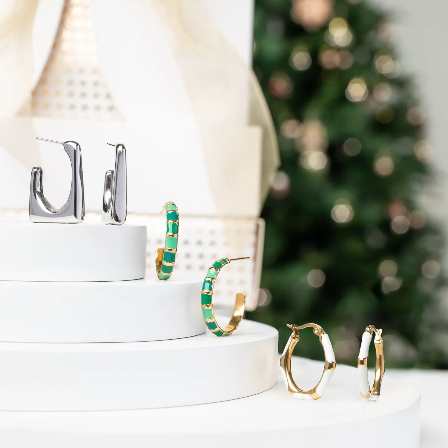 Her Favorite Hoops Gift Set sold by Starfish Project