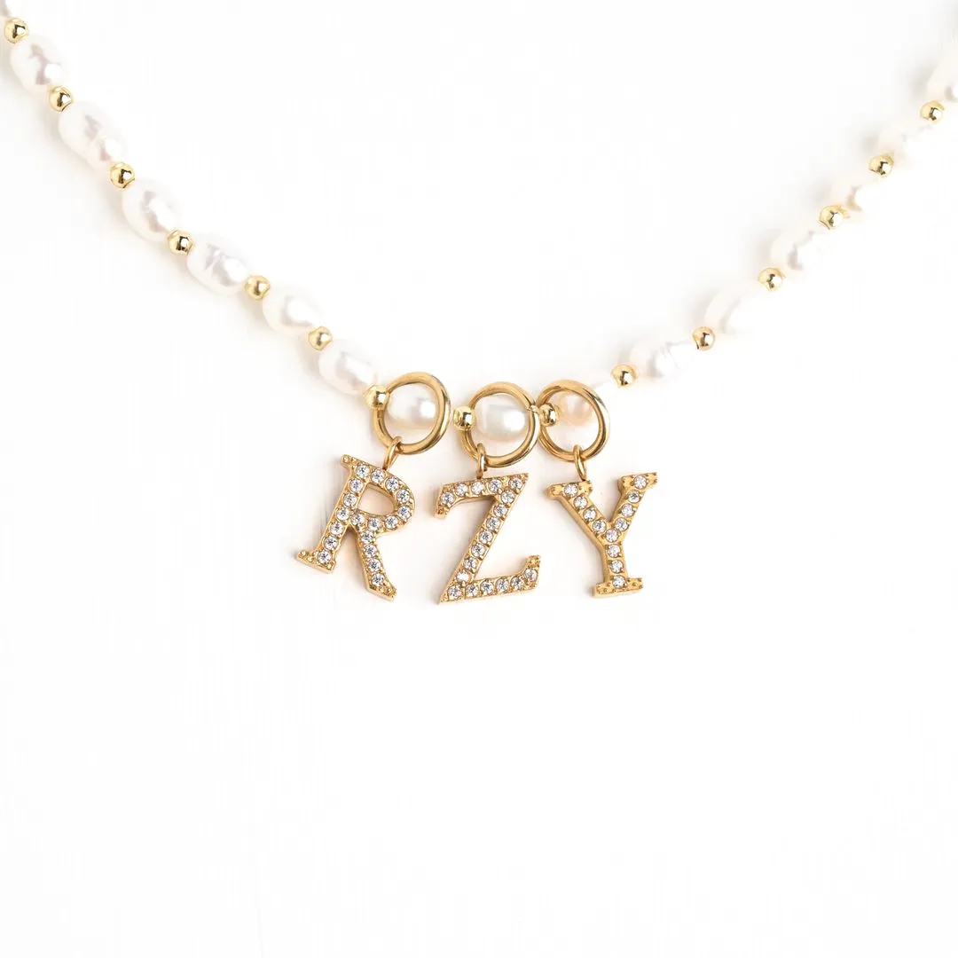 Pearl Charm Necklace sold by Starfish Project product image thumbnail 4