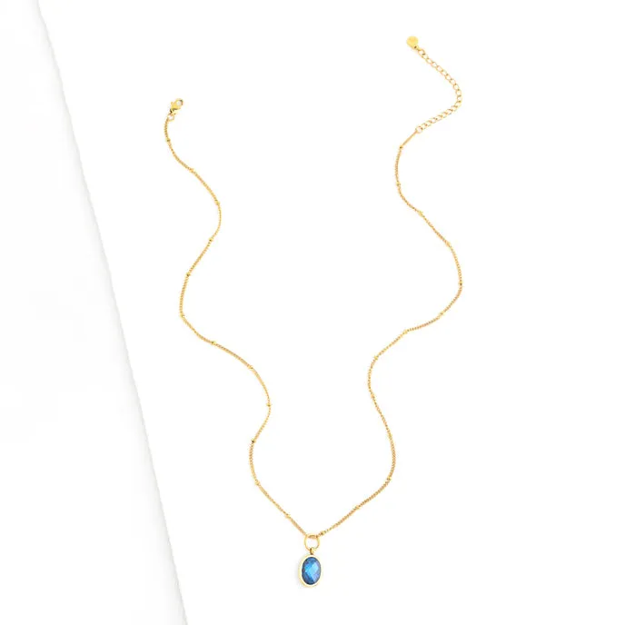 December Birthstone Long Necklace sold by Starfish Project product image thumbnail 5