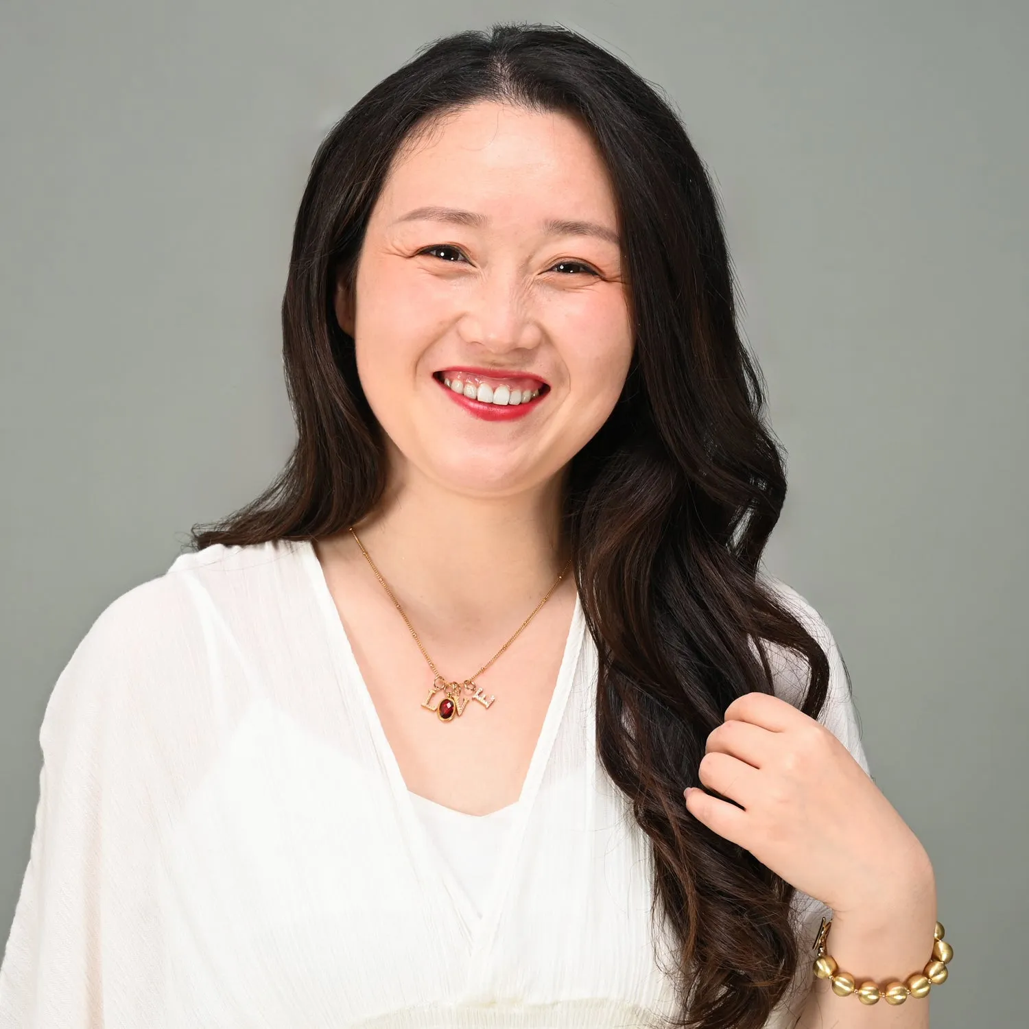 V Initial Long Necklace sold by Starfish Project product image thumbnail 5