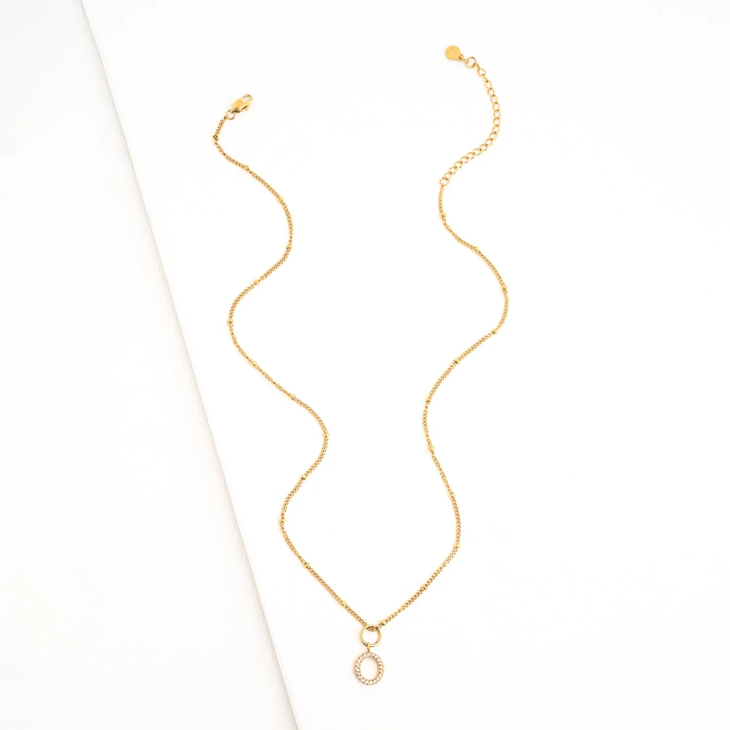 O Initial Long Necklace sold by Starfish Project product image thumbnail 4
