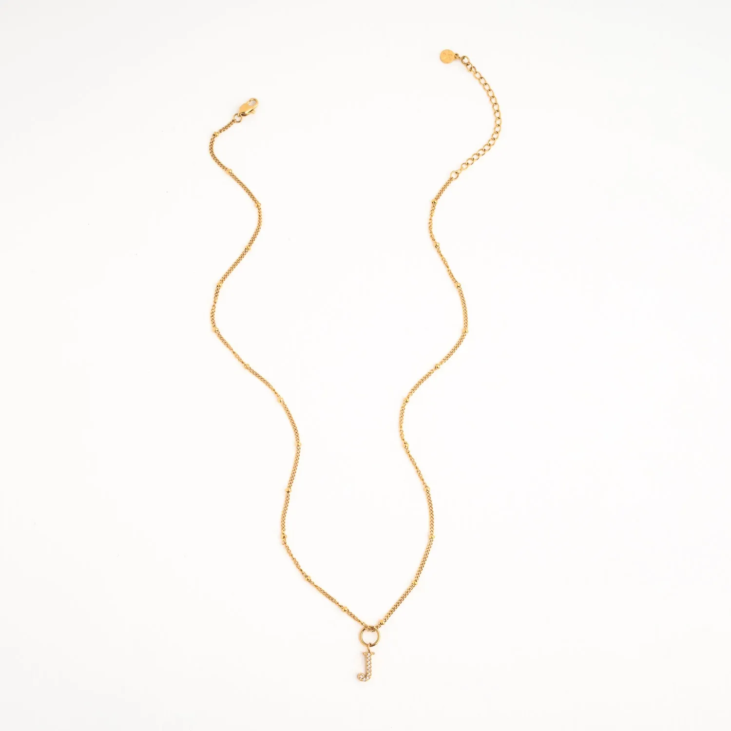 J Initial Long Necklace sold by Starfish Project product image thumbnail 5