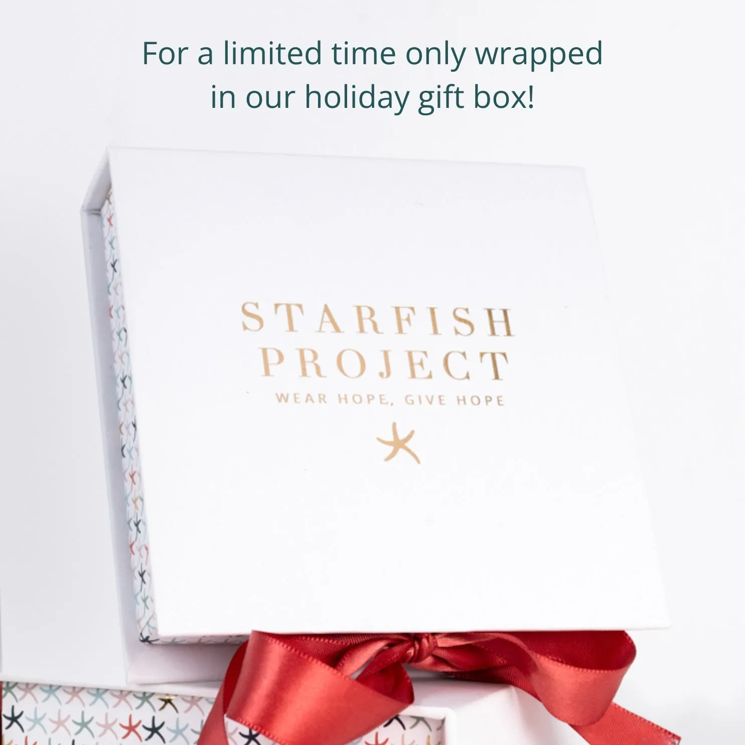 March Birthstone Long Necklace sold by Starfish Project product image thumbnail 3