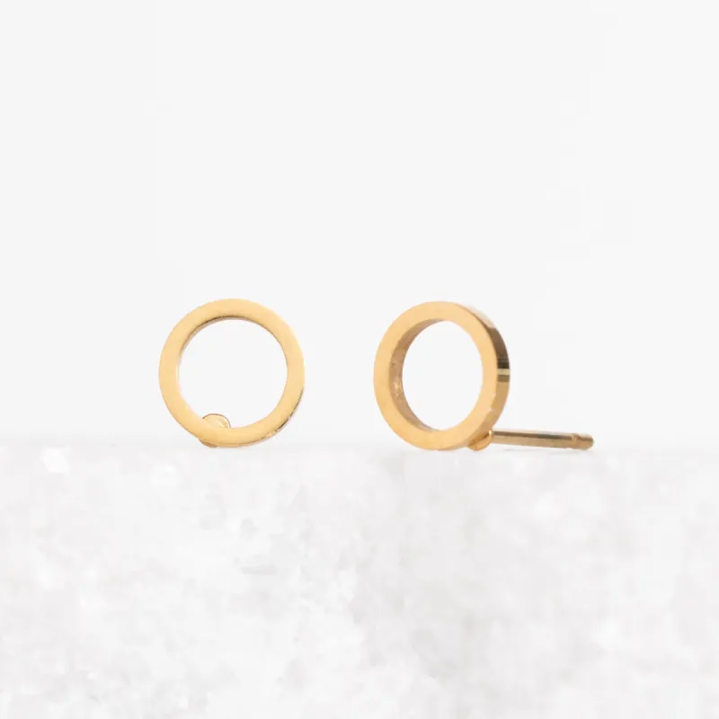 Circle Studs sold by Starfish Project