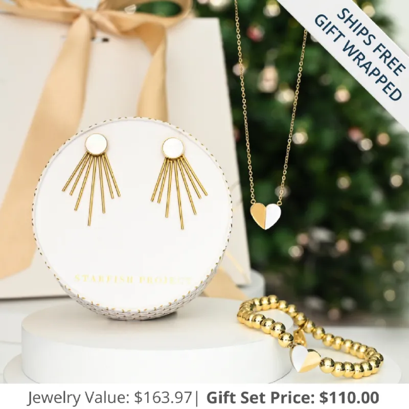 Mother of Pearl Give Hope Gift Set sold by Starfish Project