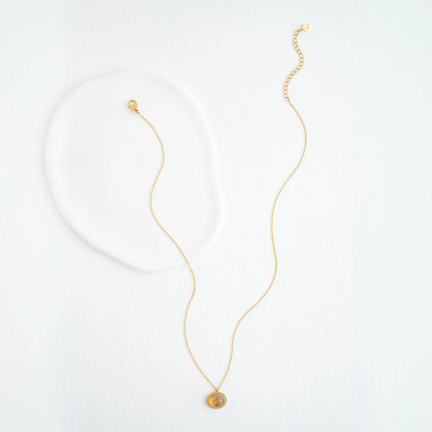 Hopeful Glow Necklace in Citrine sold by Starfish Project product image thumbnail 4