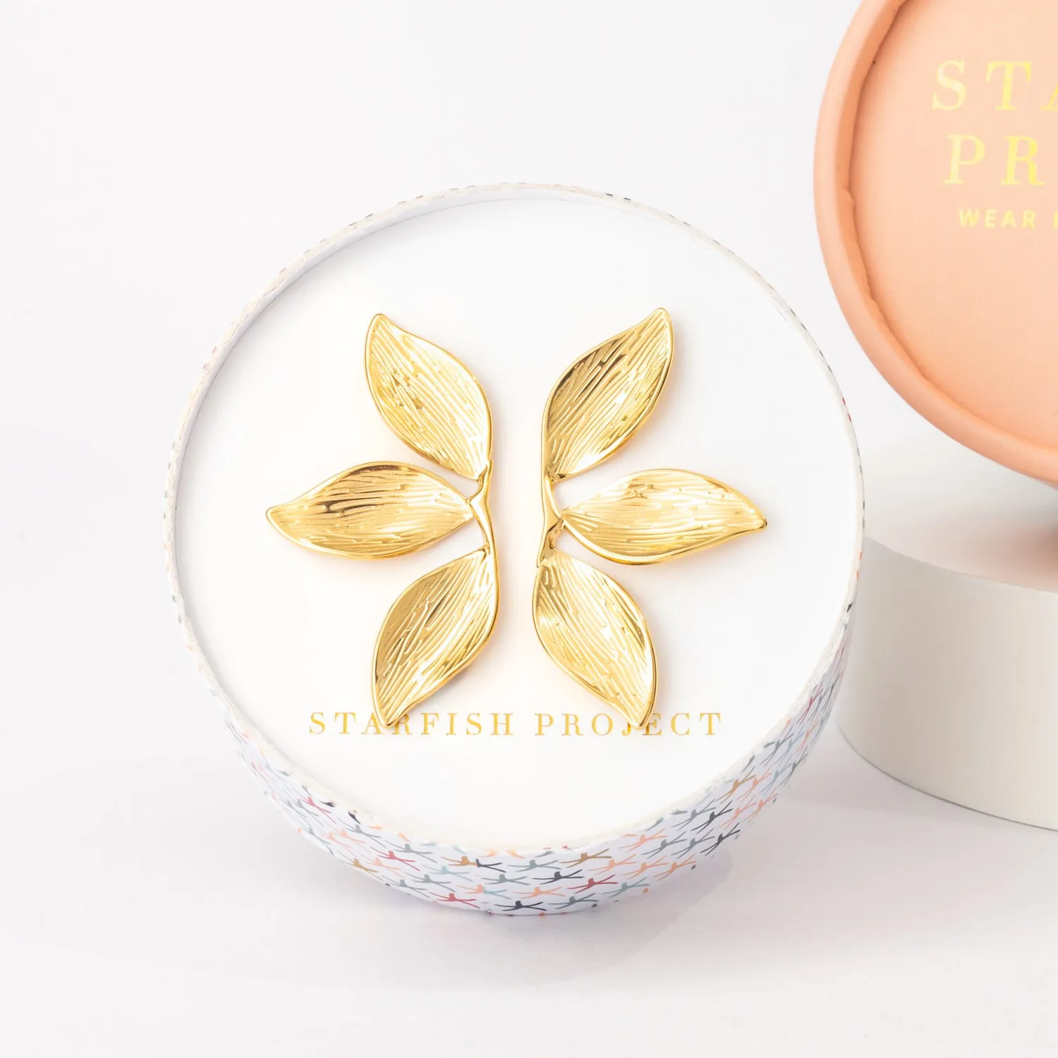 Golden Canopy Earrings sold by Starfish Project product image thumbnail 3