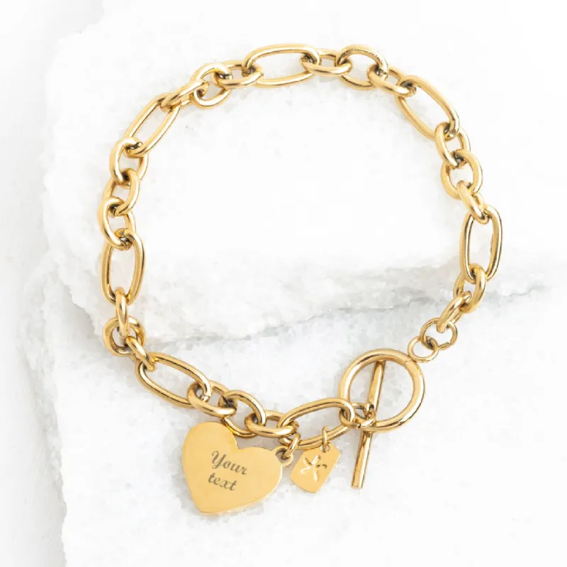 Love Always Engravable Bracelet sold by Starfish Project