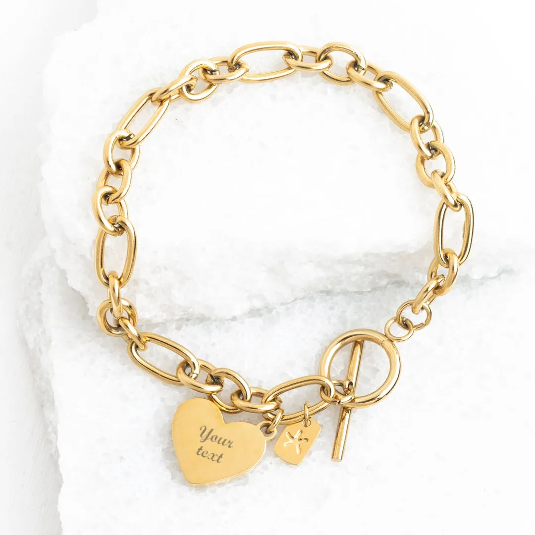 Love Always Engravable Bracelet sold by Starfish Project