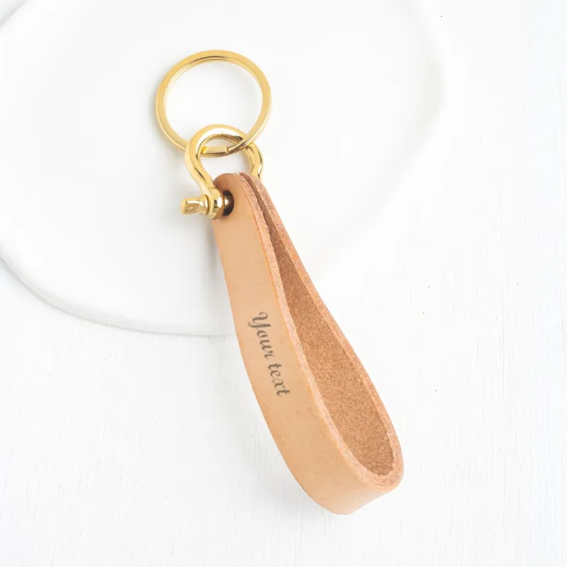 Legacy Keychain in Brown Leather (KF) sold by Starfish Project