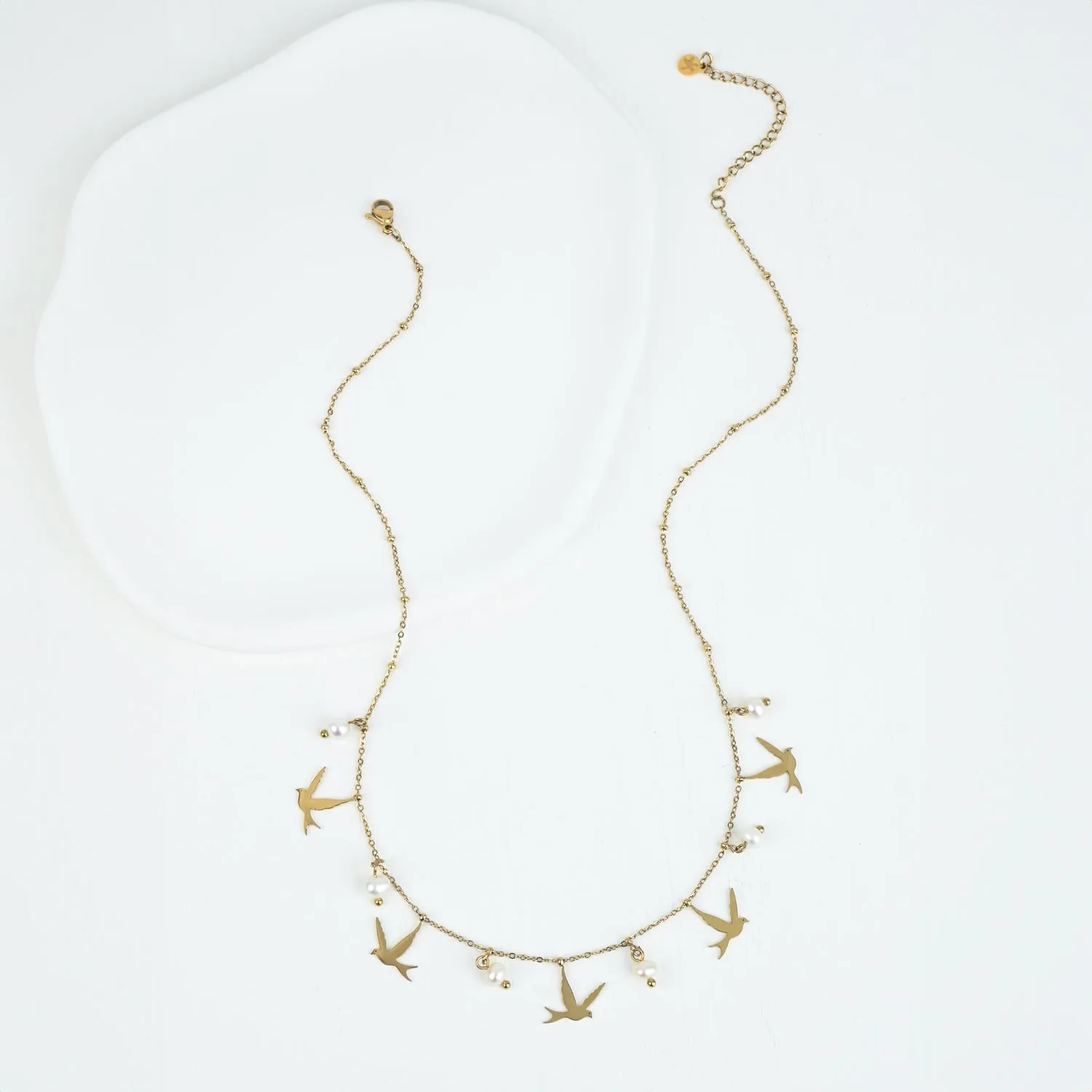 Wings of Hope Pearl Necklace sold by Starfish Project product image thumbnail 5