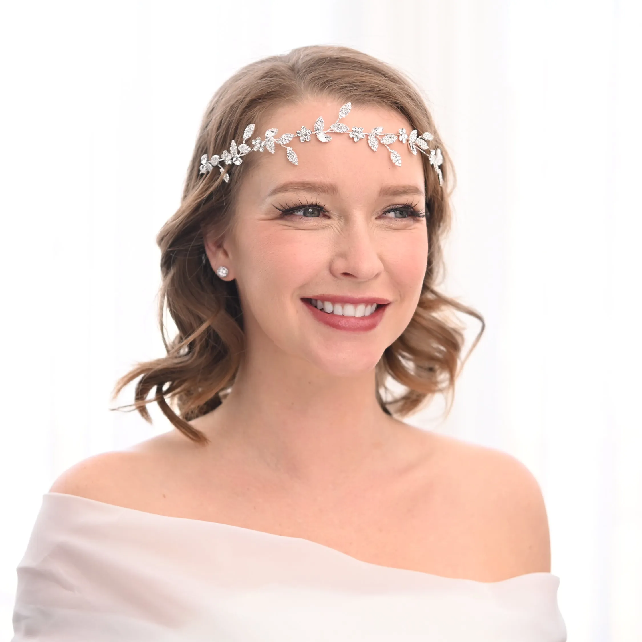 Ivy Bloom Headband in Sterling Silver sold by Starfish Project product image thumbnail 3