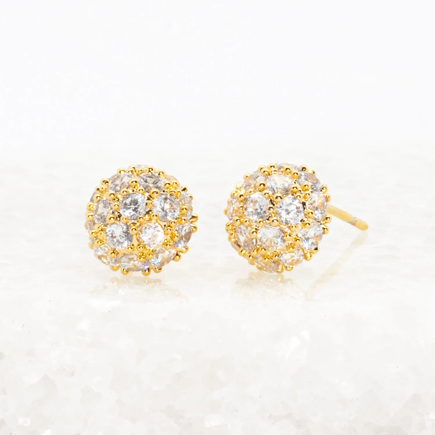 Lustre Bloom Studs in Gold sold by Starfish Project