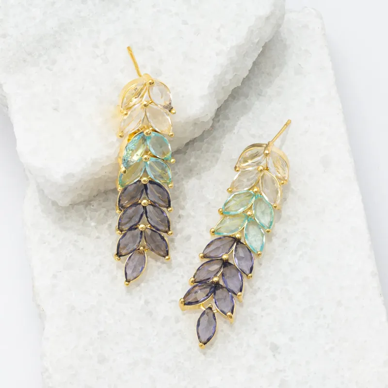 Eclipse Chandelier Earrings sold by Starfish Project