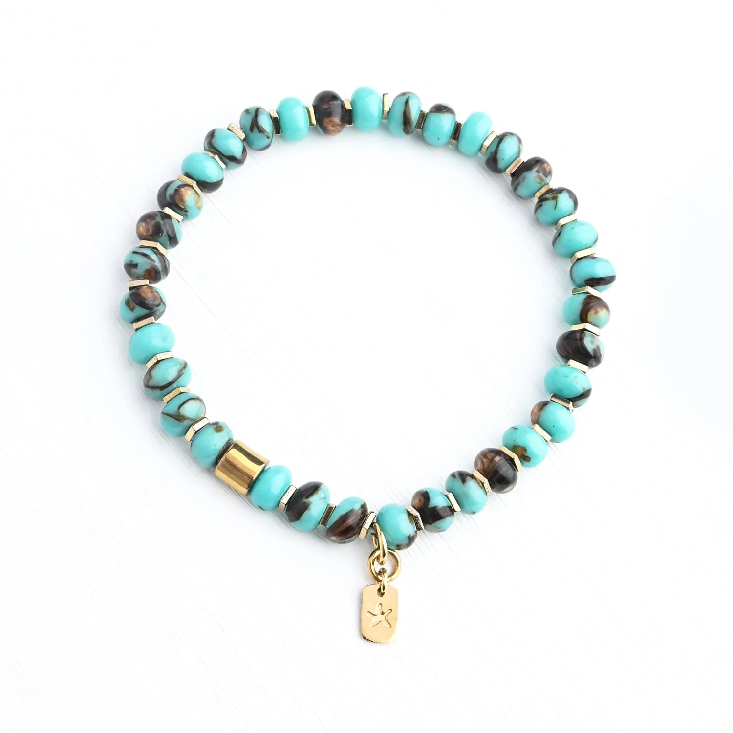 Tranquility Emperor Stone Bracelet sold by Starfish Project