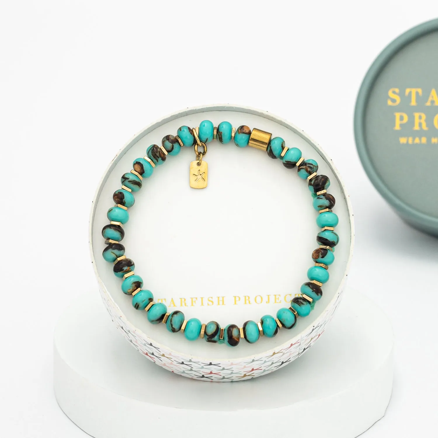 Tranquility Emperor Stone Bracelet sold by Starfish Project product image thumbnail 3