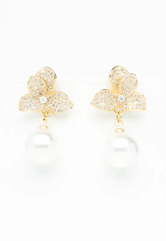 Natural Treasures Pearl Earrings sold by Starfish Project
