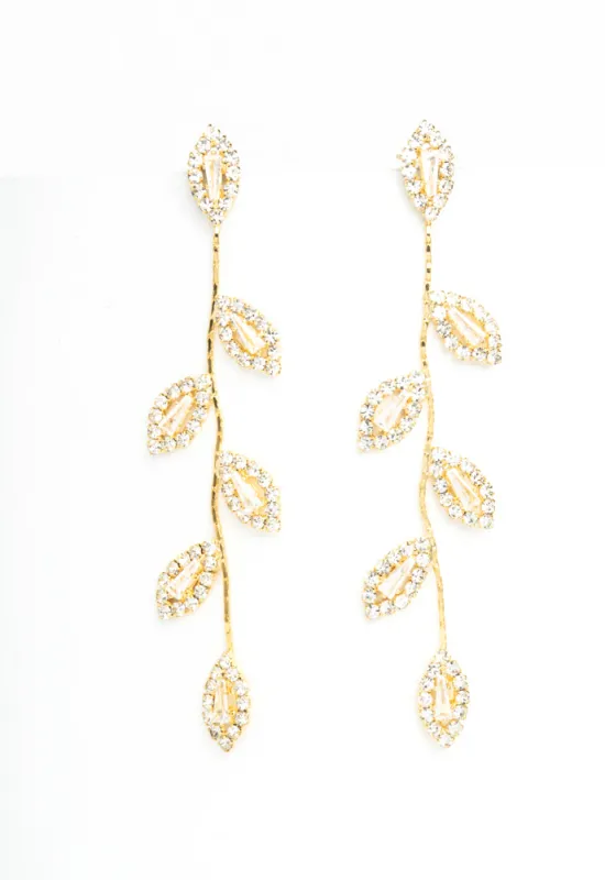 Enchanted Garden Leaf Drop Earrings sold by Starfish Project