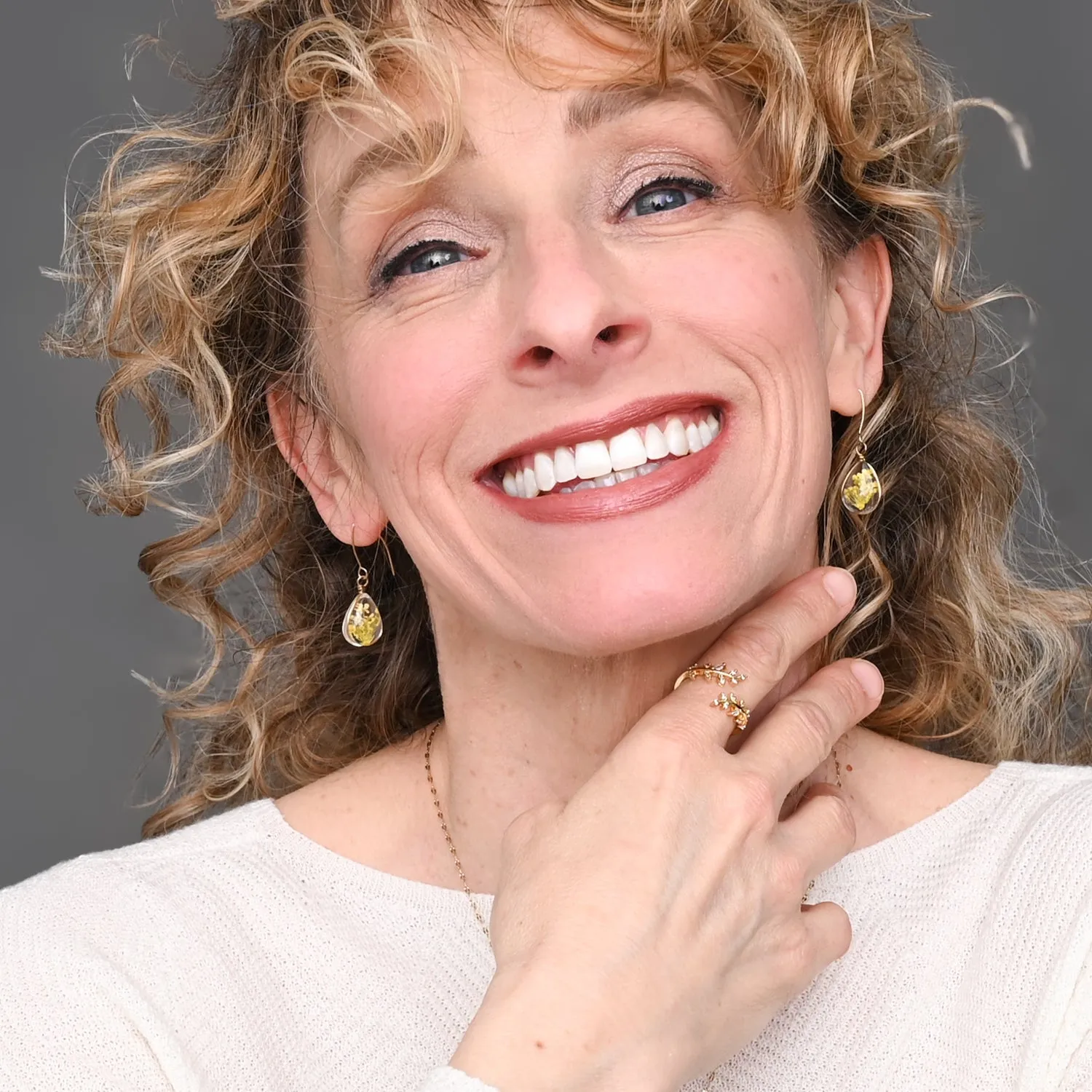 Everlasting Bloom Earrings sold by Starfish Project product image thumbnail 2