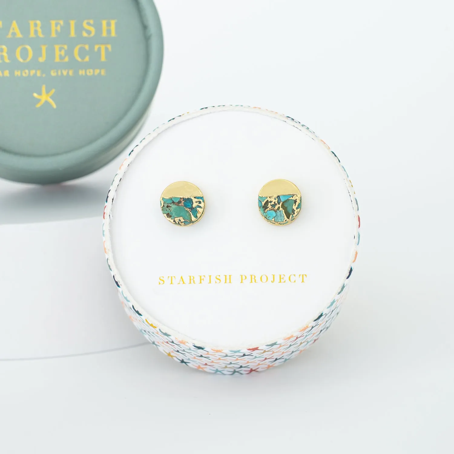 New Horizon Turquoise Studs sold by Starfish Project product image thumbnail 3