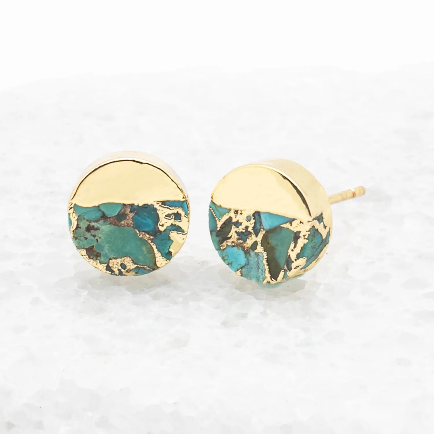 New Horizon Turquoise Studs sold by Starfish Project