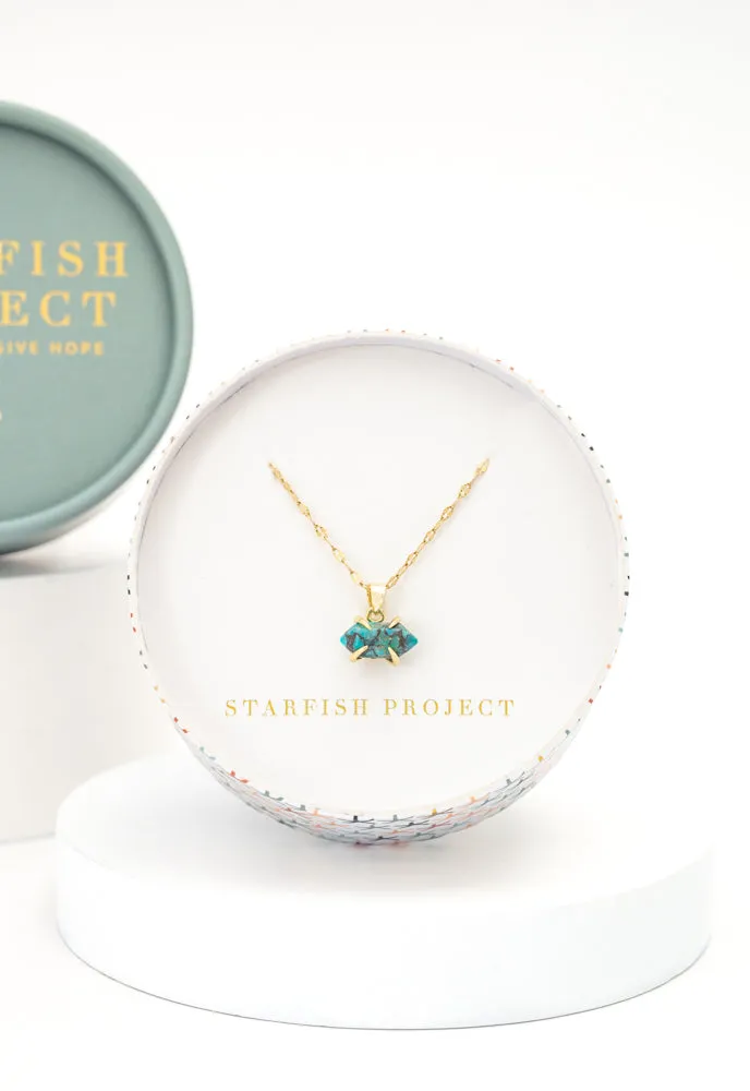 Elevated Turquoise Necklace sold by Starfish Project product image thumbnail 2
