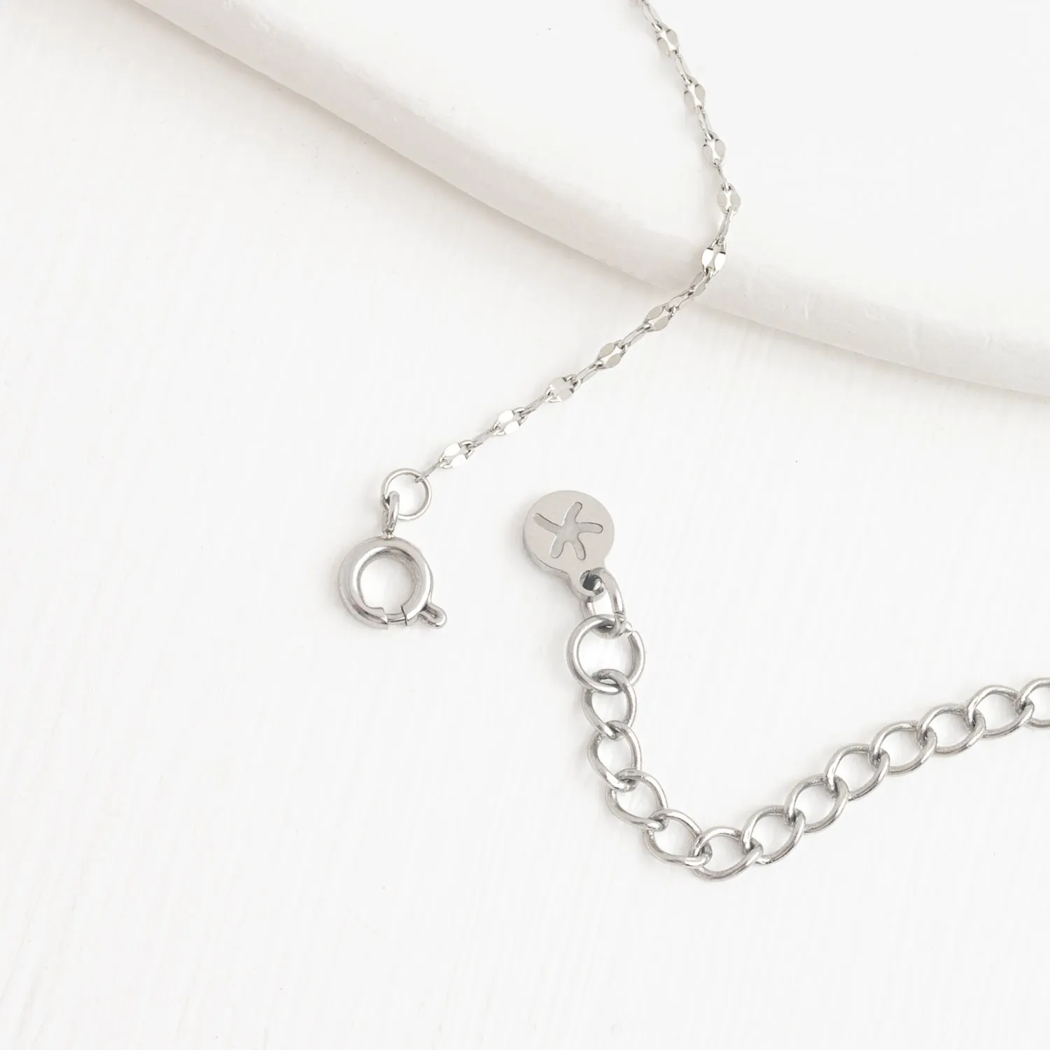 Annie Silver Pearl Necklace sold by Starfish Project product image thumbnail 5